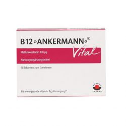 Витамин В12 Ankermann Vital (Метилкобаламин) табл. 100мкг 50шт. в Хабаровске и области фото
