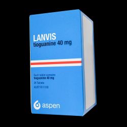 Ланвис (Тиогуанин) таблетки 40мг 25шт в Хабаровске и области фото