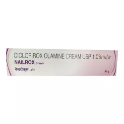 Циклопирокс крем от грибка ногтей 1% (Nailrox)  Индия 50г фото