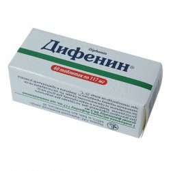 Дифенин (Фенитоин) таблетки 117мг №60 в Хабаровске и области фото