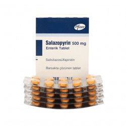 Салазопирин Pfizer табл. 500мг №50 в Хабаровске и области фото